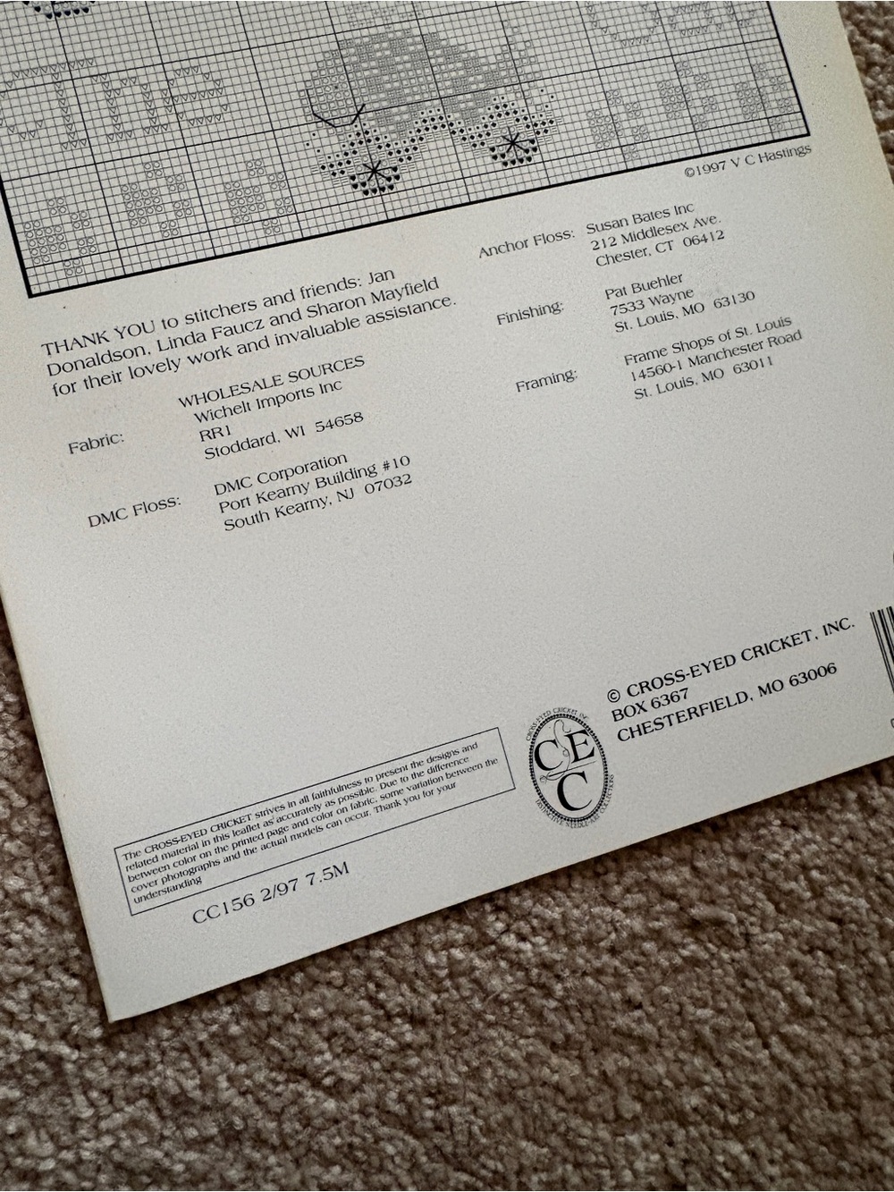 Cross-Stitch Pattern Booklets Collection - Pointers, The Cat, Celestial Horizons - Picture 6 of 11
